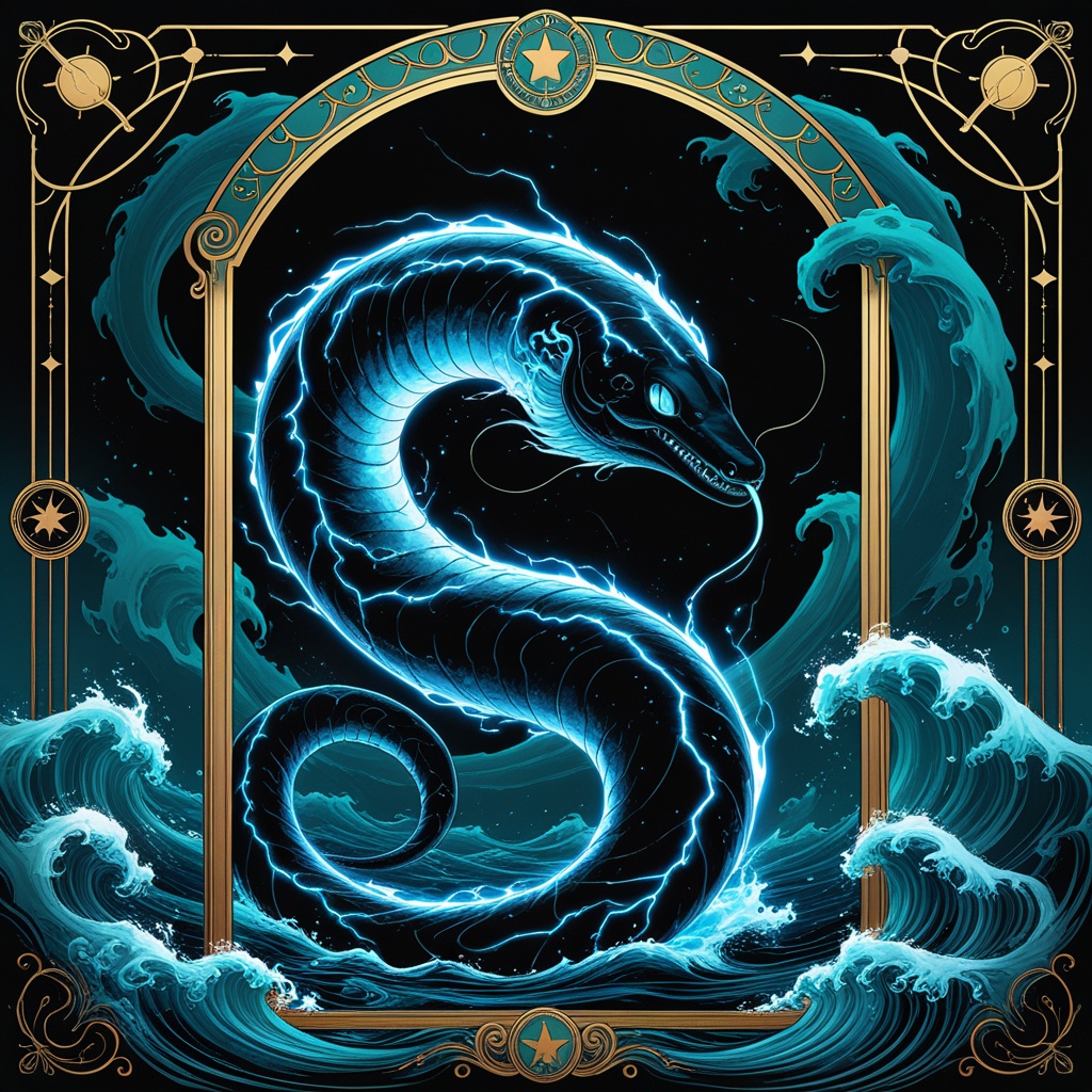 Electric Eel of the Storm Current, the Electric Eel, spirit animal of the Aquarius ENTJ