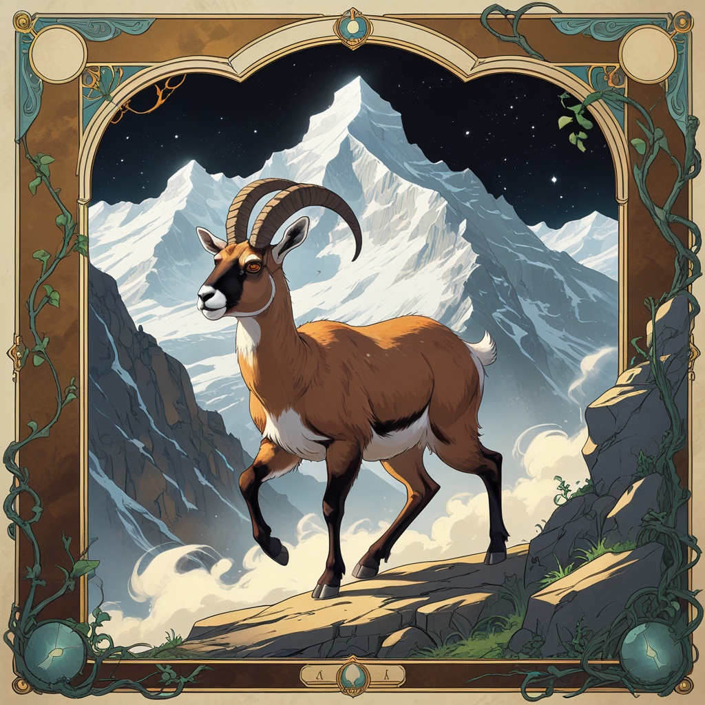 Pyrenean Chamois of the Silver Pass, the Pyrenean Chamois, spirit animal of the Capricorn ENFP