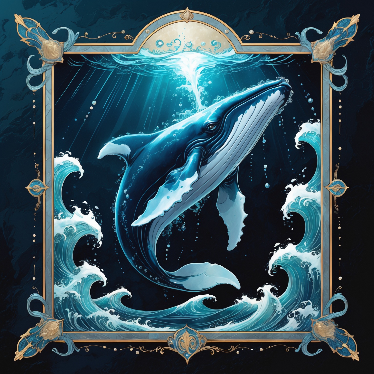Humpback of the Wide Ocean, the Humpback Whale, spirit animal of the Pisces ENFP