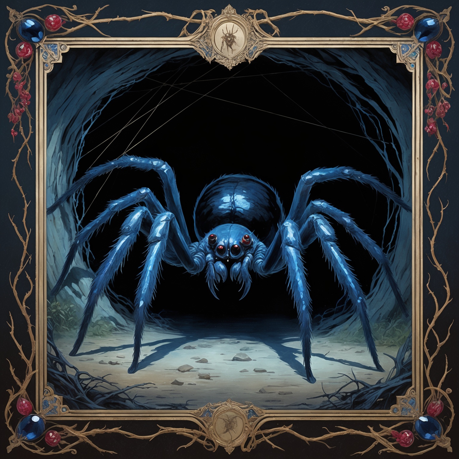 Funnel-web of the Shadow Architecture, the Sydney Funnel-web Spider, spirit animal of the Scorpio ISTJ