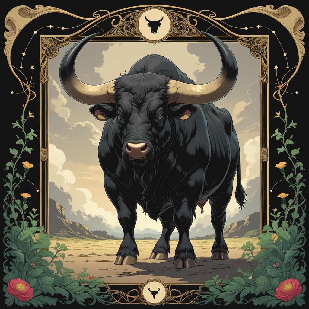 Aurochs of the Ashen Plain, the Aurochs, spirit animal of the Taurus ENTJ